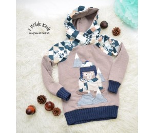 Stickserie - Schneemensch